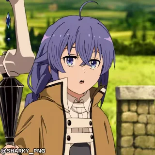 😨 emoji Mushoku Tensei @sharky_png Telegram sticker 10 of 50