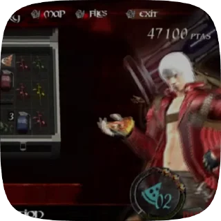 Sticker from devil may cry