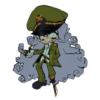 Sticker from Captain Ahab