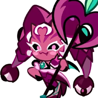 Sticker from ( 💗 ) lychee dragon cookie @labluemoon