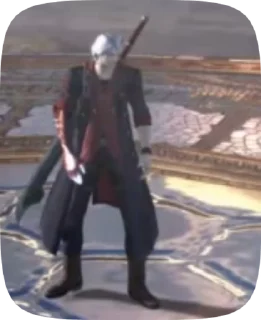 Sticker from devil may cry