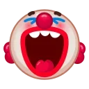 Sticker from Clown Emoji Free сыавыс-@Fys3030