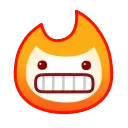😬 emoji Little Flame Emoji Сыавыс-@Fys3030 Telegram sticker 20 of 40