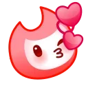 😘 emoji Little Flame Emoji Сыавыс-@Fys3030 Telegram sticker 7 of 40
