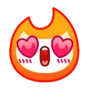 😍 emoji Little Flame Emoji Сыавыс-@Fys3030 Telegram sticker 5 of 40