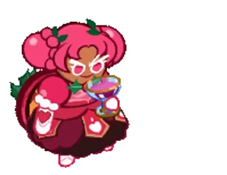 Sticker from 𓍼 | Hollyberry Cookie 🍒 [ @crkstick ]