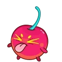 😝 emoji Yellow Cherry Telegram sticker 8 of 30