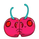 🤗 emoji Yellow Cherry Telegram sticker 18 of 30