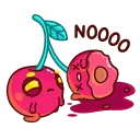 😵 emoji Yellow Cherry Telegram sticker 6 of 30