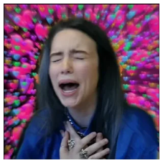 🥰 emoji Billie Eilish Telegram sticker 5 of 30