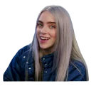 Sticker from Billie Eilish