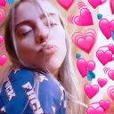 💛 emoji Billie Eilish Telegram sticker 14 of 14