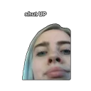 🙏 emoji Billie Eilish Telegram sticker 6 of 14