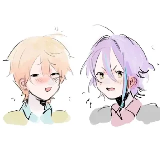 ❤️ emoji rui & tsukasa Telegram sticker 18 of 75