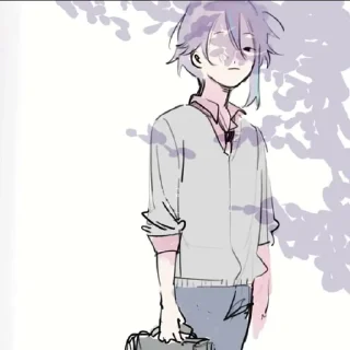 💜 emoji rui & tsukasa Telegram sticker 7 of 75