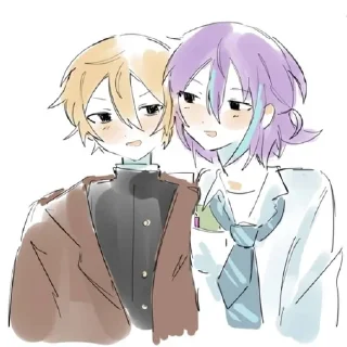 ❤️ emoji rui & tsukasa Telegram sticker 21 of 75