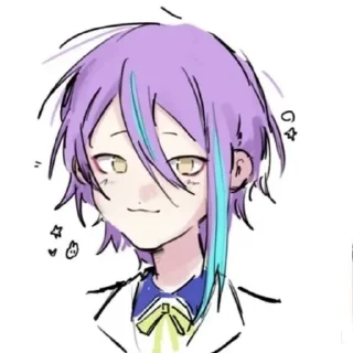 💜 emoji rui & tsukasa Telegram sticker 6 of 75