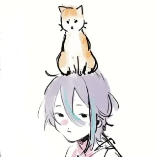 💜 emoji rui & tsukasa Telegram sticker 11 of 75