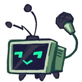👍 emoji I C H O R . Telegram sticker 24 of 99
