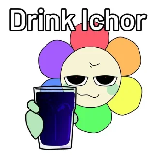 🌻 emoji I C H O R . Telegram sticker 12 of 99