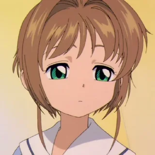 Sticker from Cardcaptor Sakura