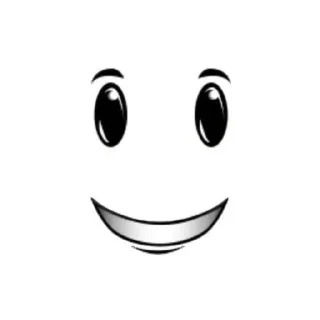 Sticker from roblox face | @emzzxc