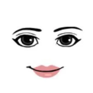 Sticker from roblox face | @emzzxc