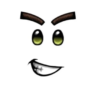 Sticker from roblox face | @emzzxc
