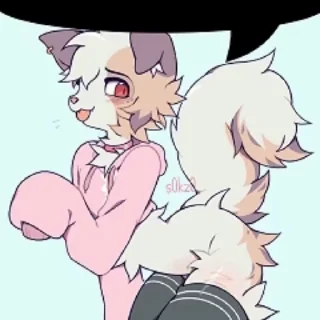 Sticker from Фурри