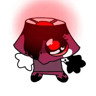 Sticker from Dandy's World silly twisteds.