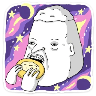 🍔 emoji ШКЯ ДВА :: @TgSticker Telegram sticker 22 of 40