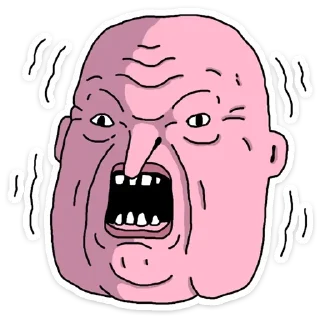 🤬 emoji ШКЯ ДВА :: @TgSticker Telegram sticker 24 of 40
