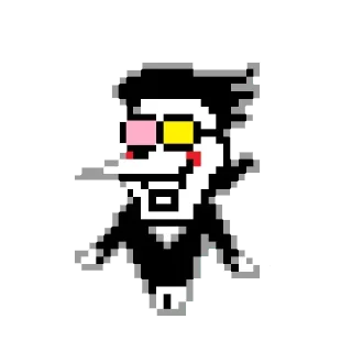 Sticker from Спамтон [BIH SHOT] ТГК: @sticker_deltarune