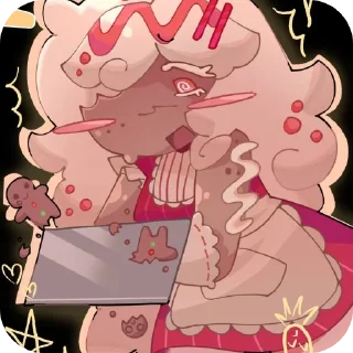 🖼 emoji Gingercookie Telegram sticker 24 of 34