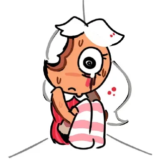 👂 emoji Gingercookie Telegram sticker 15 of 34