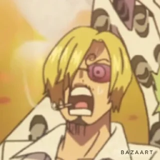 😱 emoji ONE PIECE GOLD Telegram sticker 17 of 45