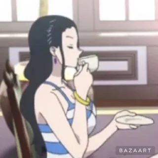 ☕️ emoji ONE PIECE GOLD Telegram sticker 23 of 45