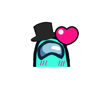 ❤️ emoji Стыкеры амогус Telegram sticker 7 of 9