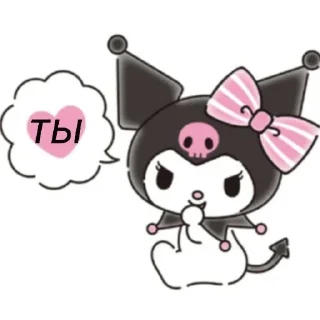 Sticker from Hello kitty