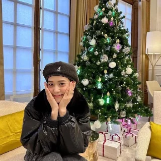 😍 emoji Kim Jisoo ne trogat Telegram sticker 2 of 120