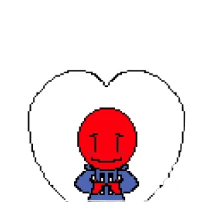 ❤ emoji R and W :: @..... ......... Telegram sticker 8 of 35