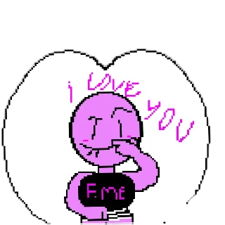 🥰 emoji R and W :: @..... ......... Telegram sticker 23 of 35