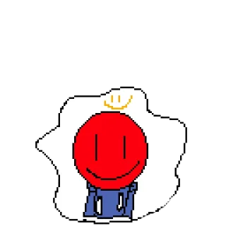 🙂 emoji R and W :: @..... ......... Telegram sticker 6 of 35