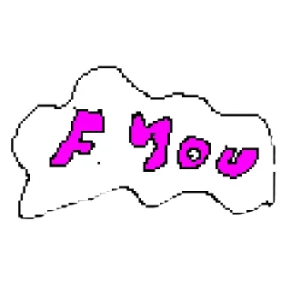 🖕 emoji R and W :: @..... ......... Telegram sticker 18 of 35