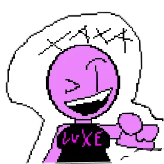 🤣 emoji R and W :: @..... ......... Telegram sticker 22 of 35