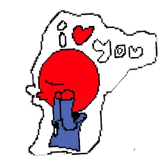 😘 emoji R and W :: @..... ......... Telegram sticker 3 of 35