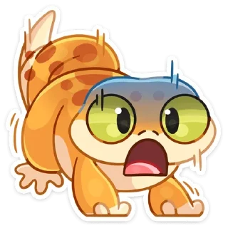 😱 emoji Круассанчик от @Earth928B Telegram sticker 23 of 25
