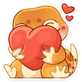 ❤ emoji Круассанчик от @Earth928B Telegram sticker 15 of 25