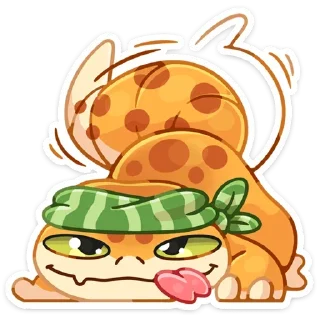 ☺ emoji Круассанчик от @Earth928B Telegram sticker 20 of 25
