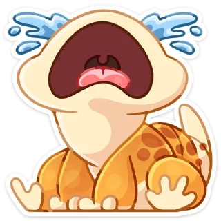 😭 emoji Круассанчик от @Earth928B Telegram sticker 13 of 25